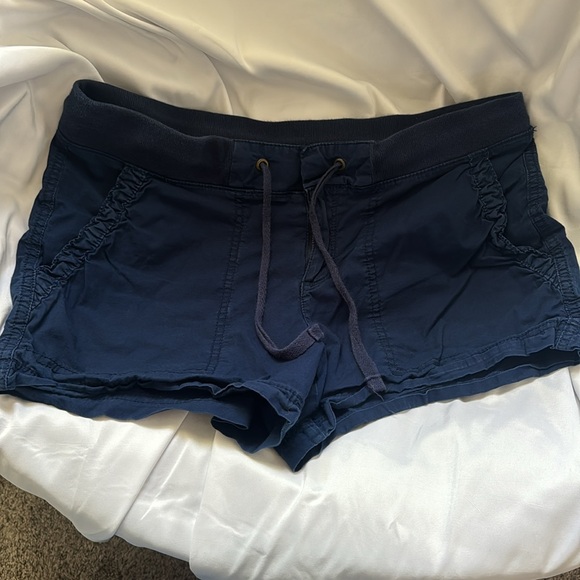 A.N.A Navy Blue Casual Shorts (Size 4) - Picture 2 of 5